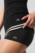 Sheer Glow Boyshort - Black