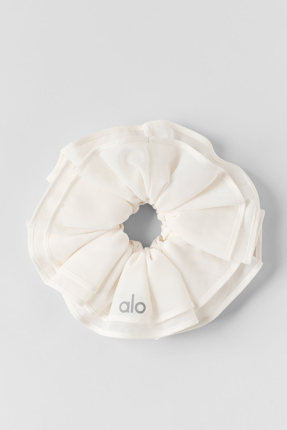 Mesh Sweet Nothing Oversize Scrunchie - Ivory