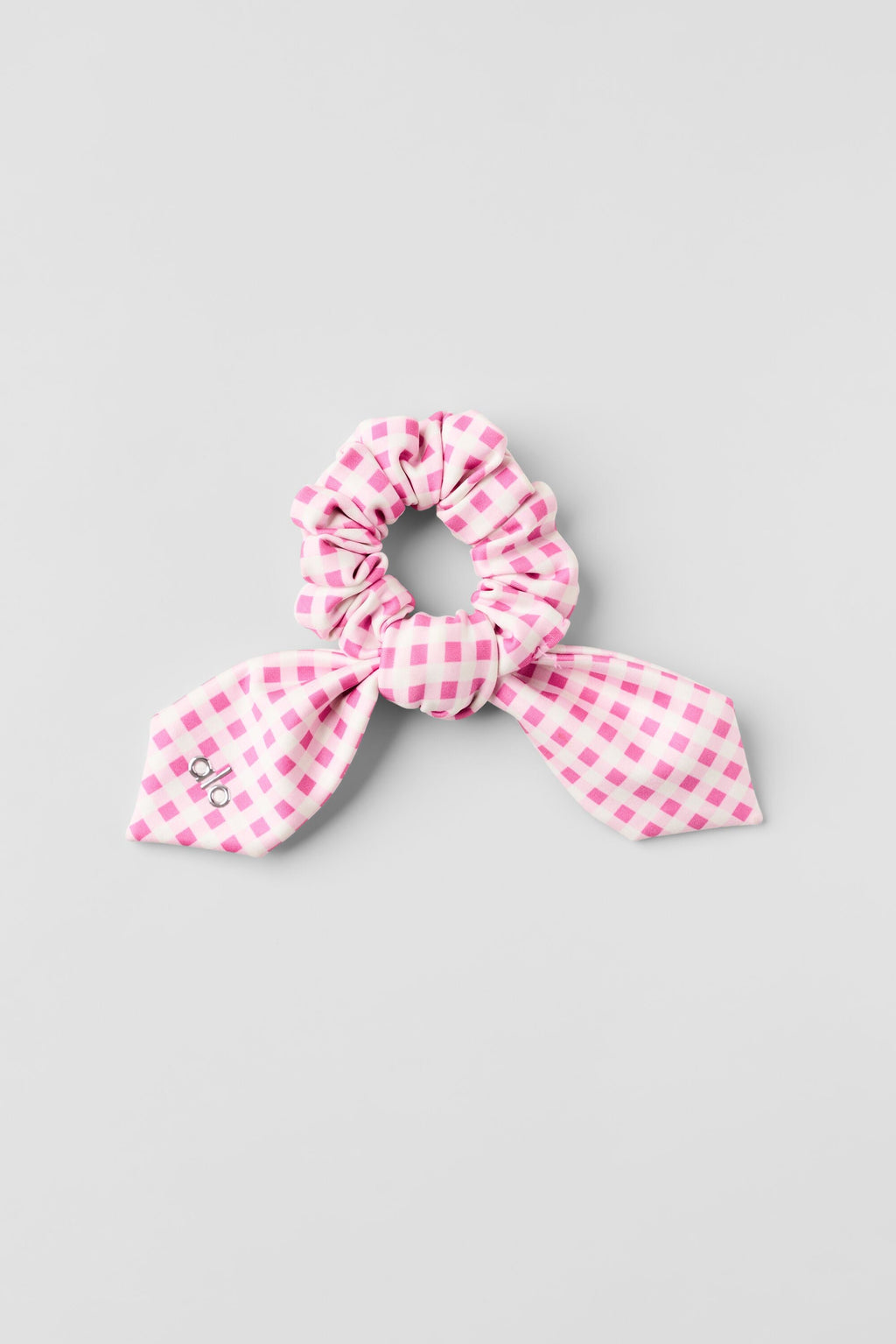 Airlift Gingham Rhythm Scrunchie - Paradise Pink Gingham