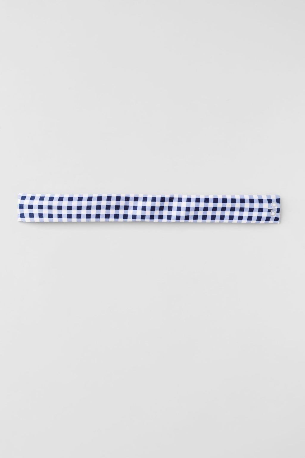 Gingham Airlift So Smooth Headband - Navy Gingham