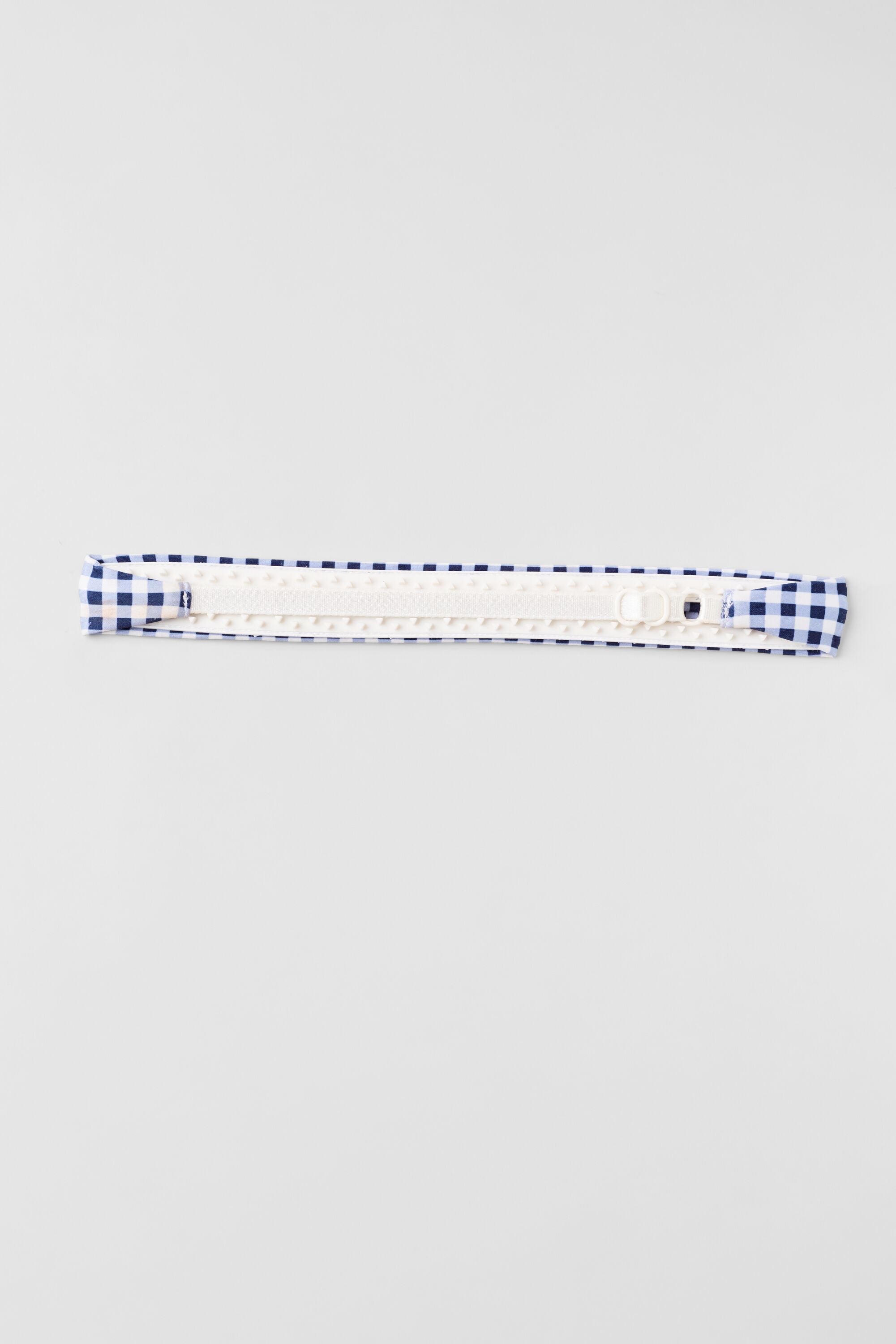 Gingham Airlift So Smooth Headband - Navy Gingham