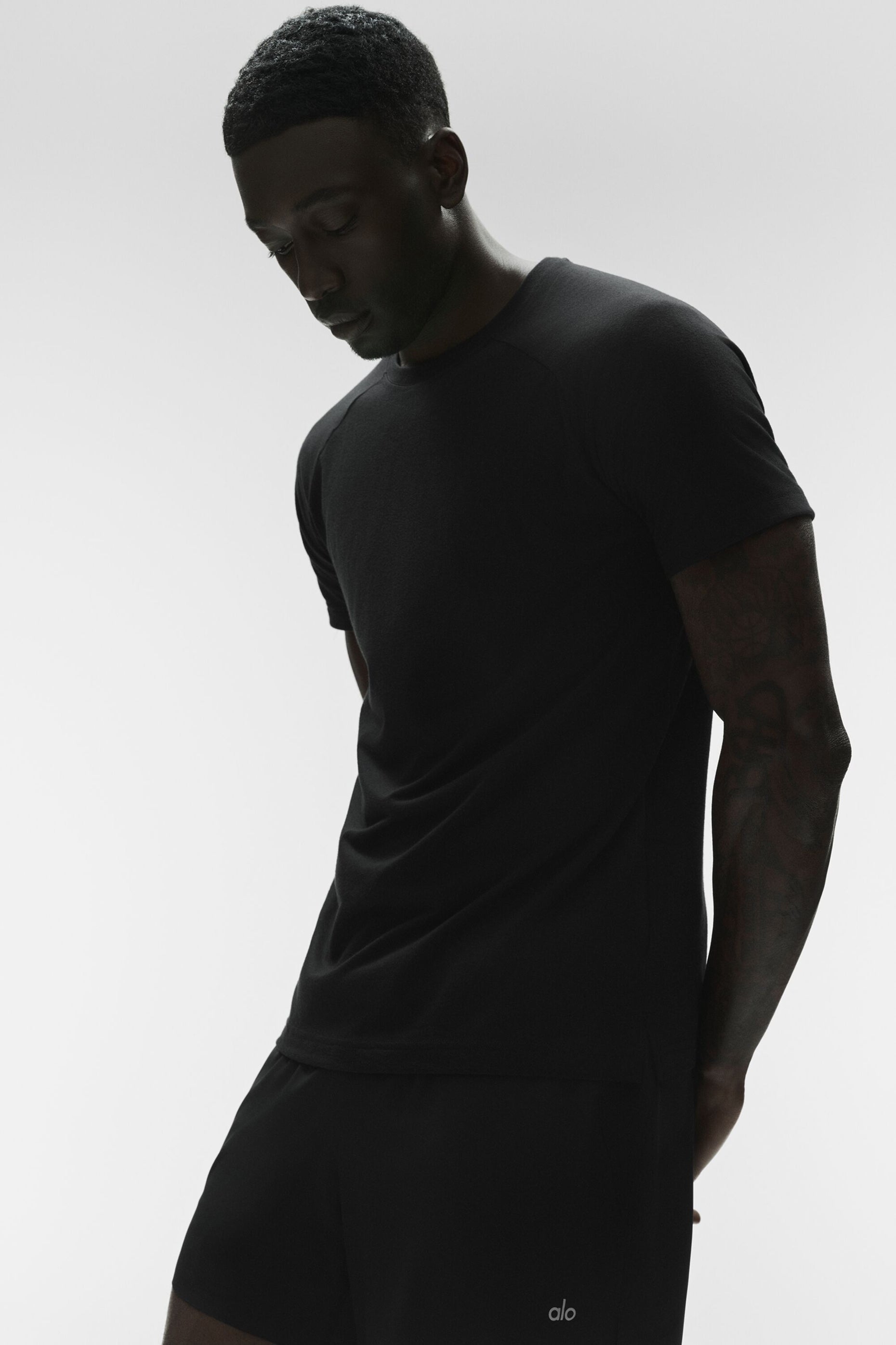 Triumph Raglan Tee - Black