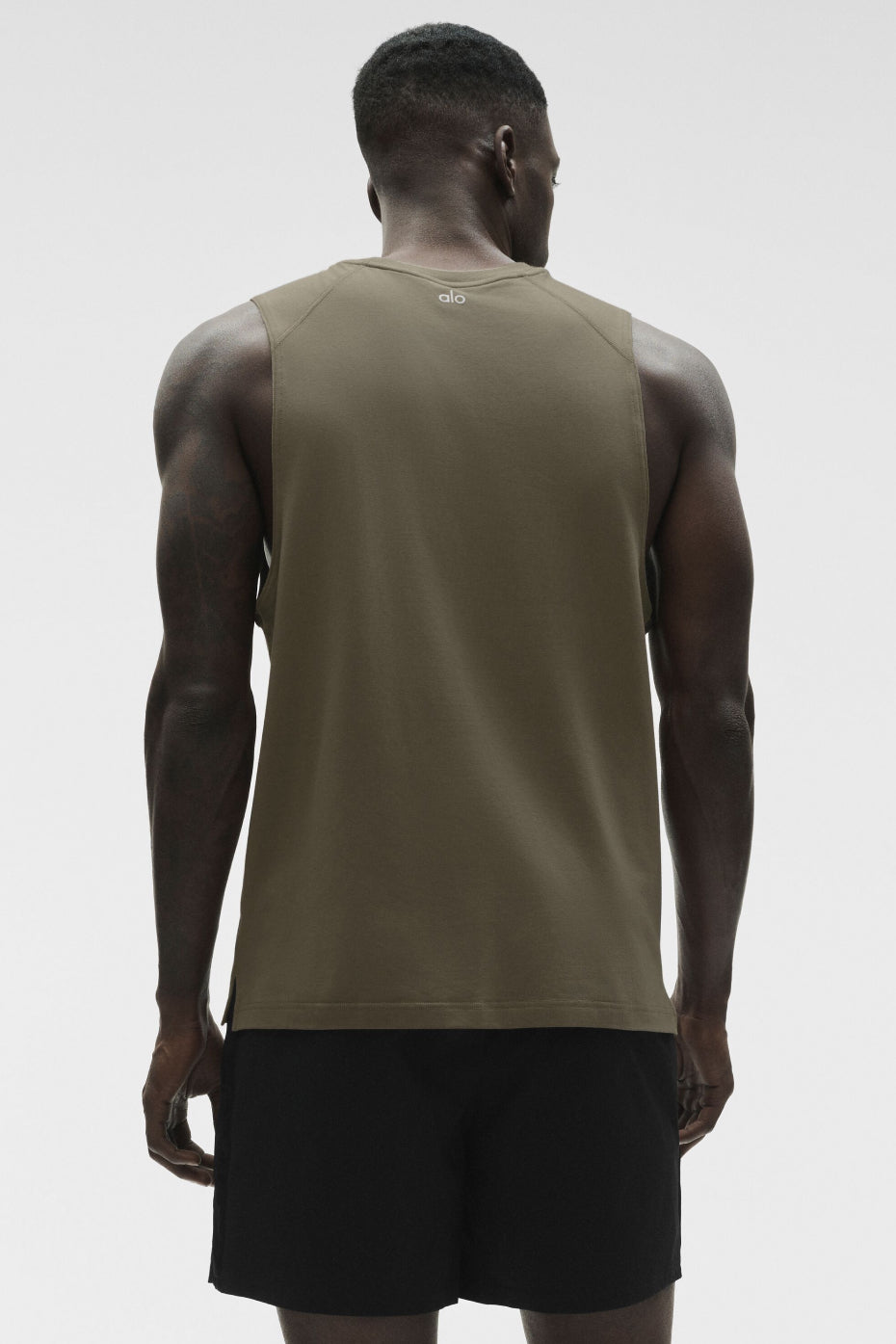 ALO Vapor Muscle Tank - Olive Tree