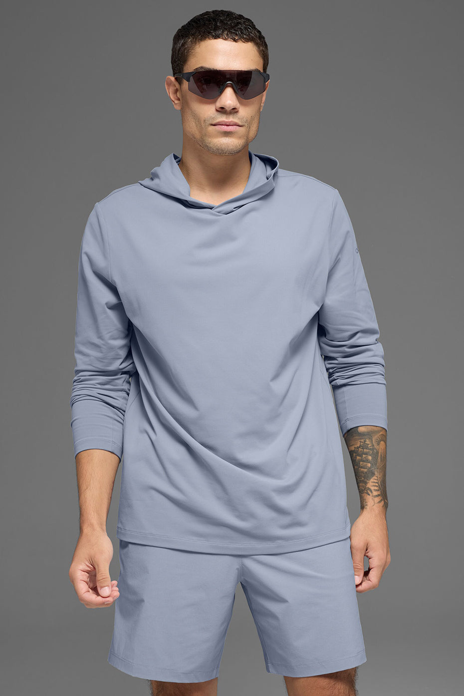 Conquer Reform Long Sleeve With Hood - Winter Frost