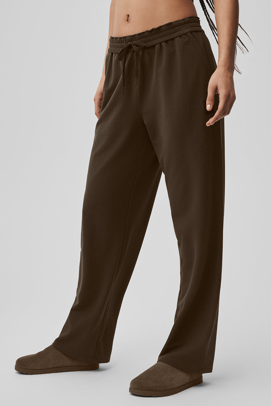 Double Take Straight Leg Pant - Espresso