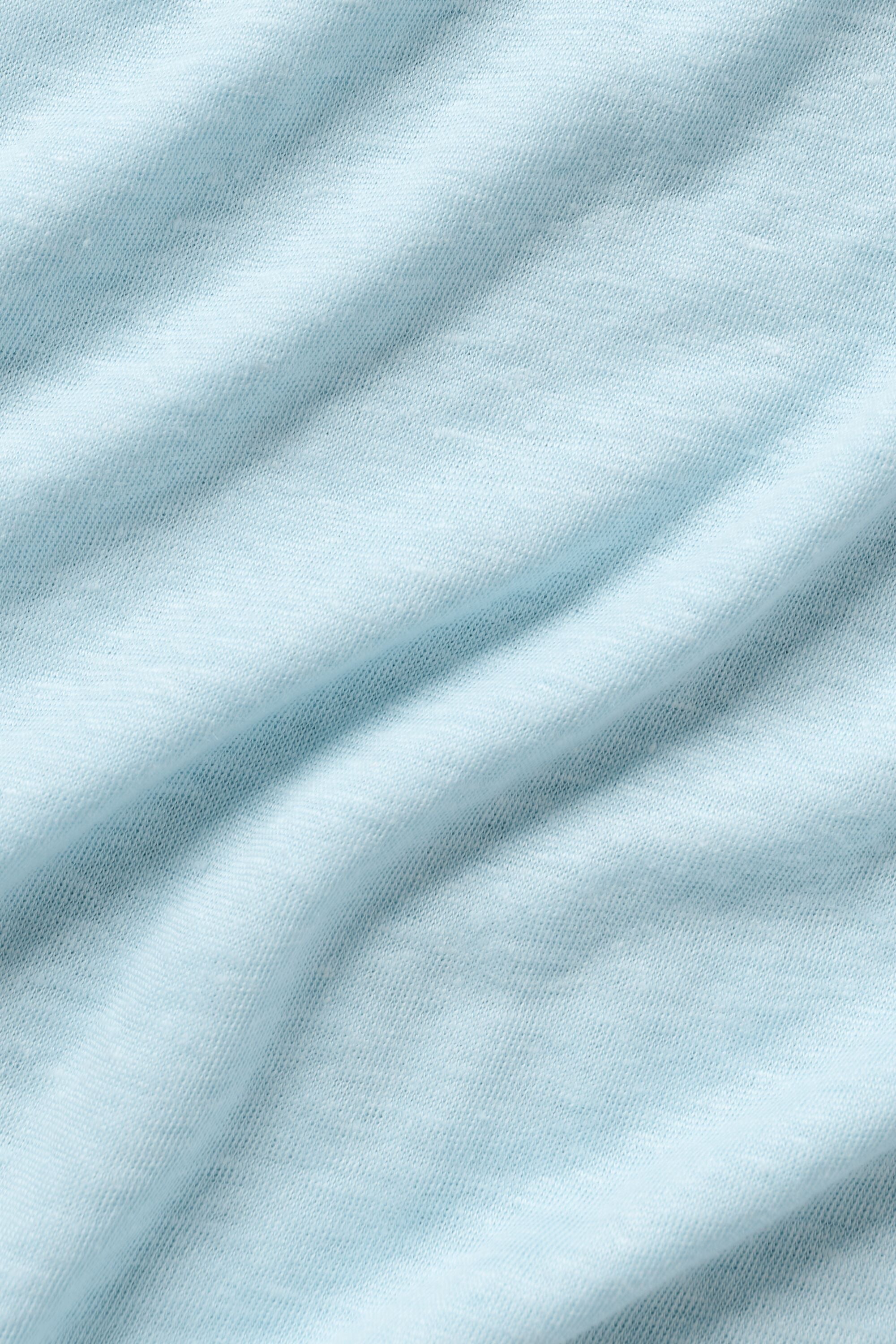 7" Linen Jersey Coastal Short - Seaside Blue