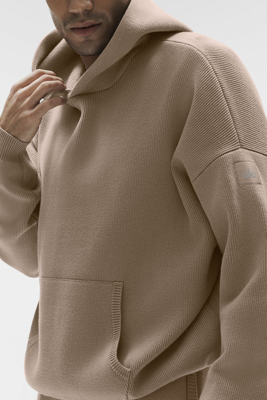 Scholar Hooded Sweater - Gravel