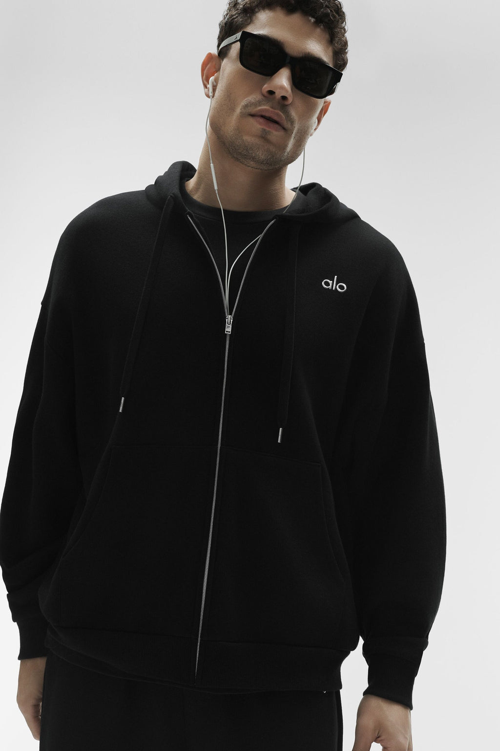 Accolade Full Zip Hoodie - Black