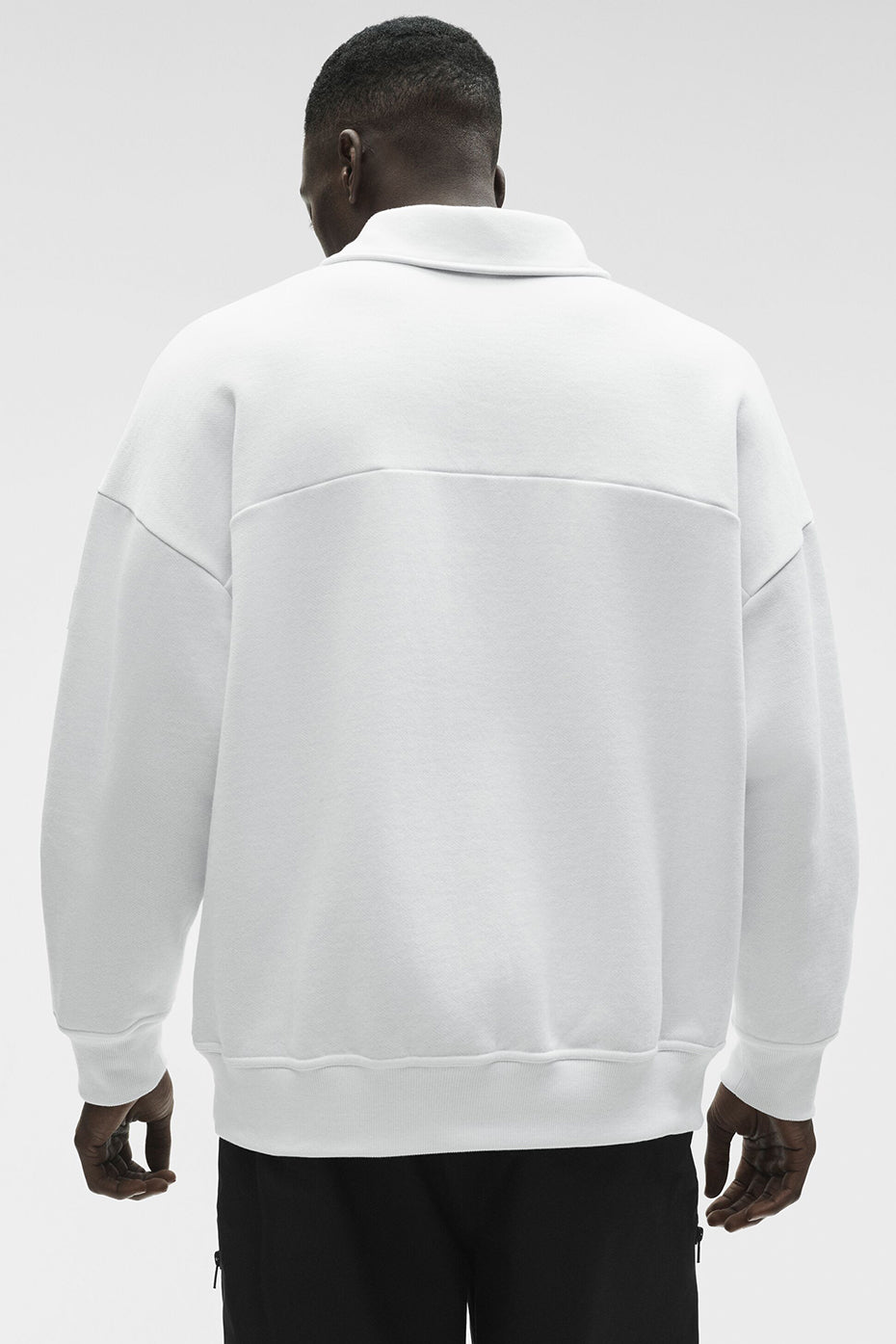Take It Easy Long Sleeve Henley Pullover - White