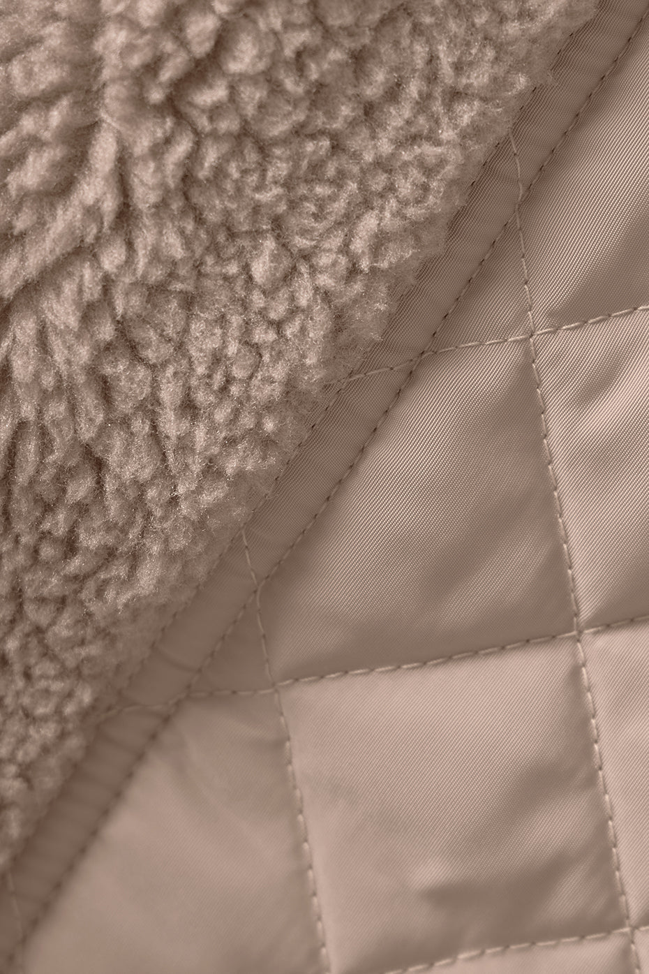 Sherpa Edge Bomber - Chai Latte