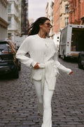 Polar Fleece Take Note Jacket - Ivory