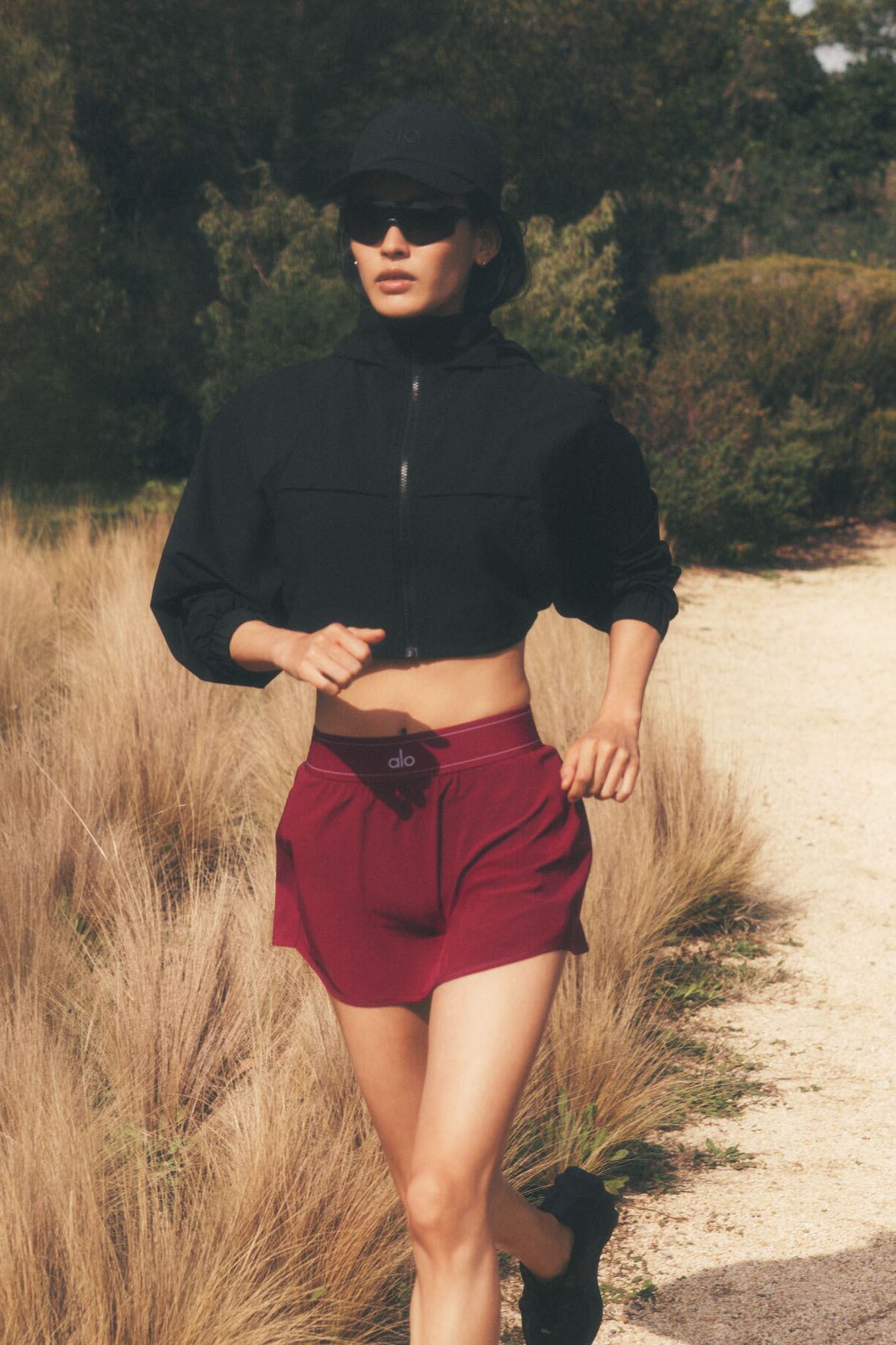 Cropped Playmaker Jacket - Black