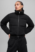 Sweatshirt Puffer - Black