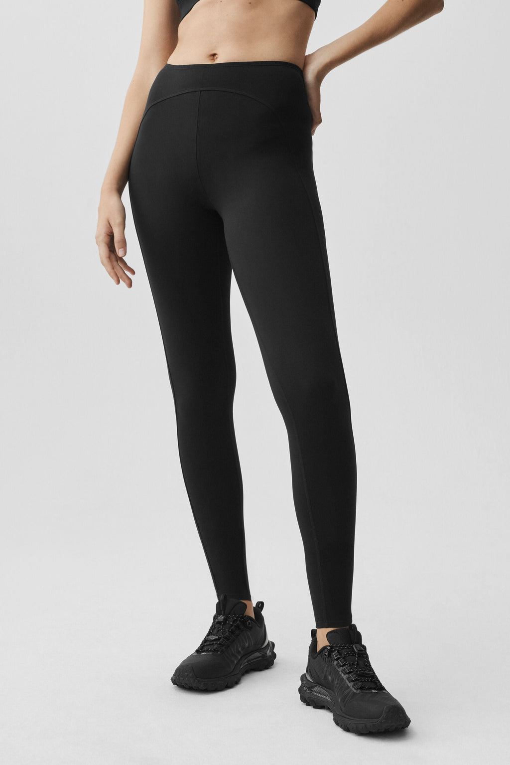 ALO Softsculpt High-Waist 7/8 Superset Legging - Black