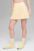 Grand Slam Tennis Skirt - Candlelight Yellow